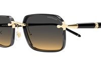 Gafas de sol Montblanc Hombre MB0483S002-GOLD-BLACK-GREY54 - MB0483S002-GOLD-BLACK-GREY54